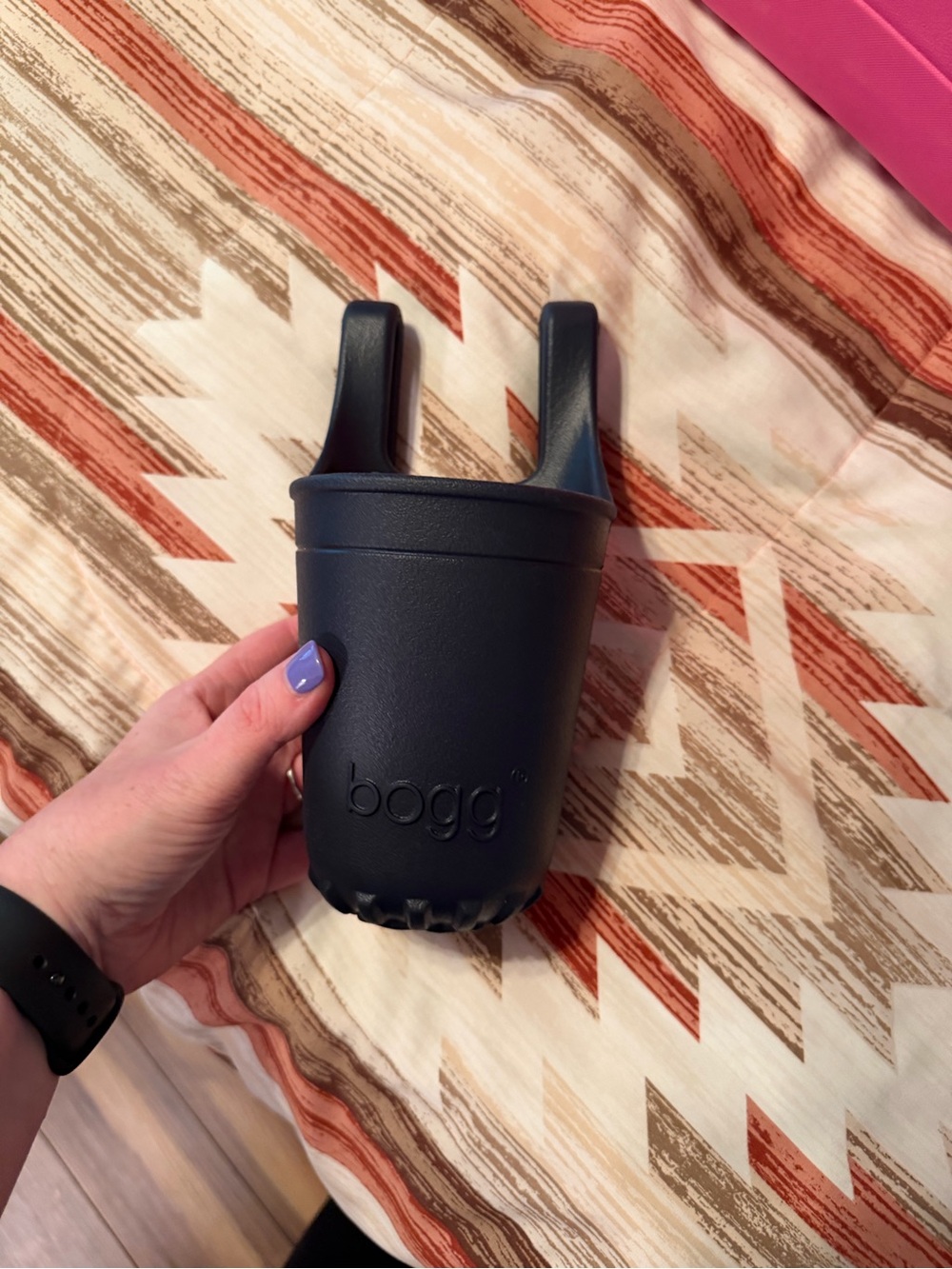 Bogg bag drink attachment holder
